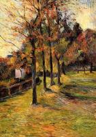 Gauguin, Paul - Tree Lined Road, Rouen